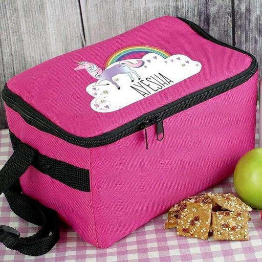 Personalised Unicorn Lunch Bag - Myhappymoments.co.uk