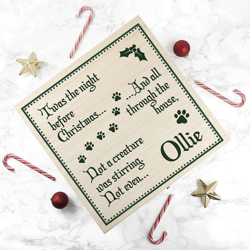 Personalised Pets T'was The Night Before Christmas Eve Box - Myhappymoments.co.uk