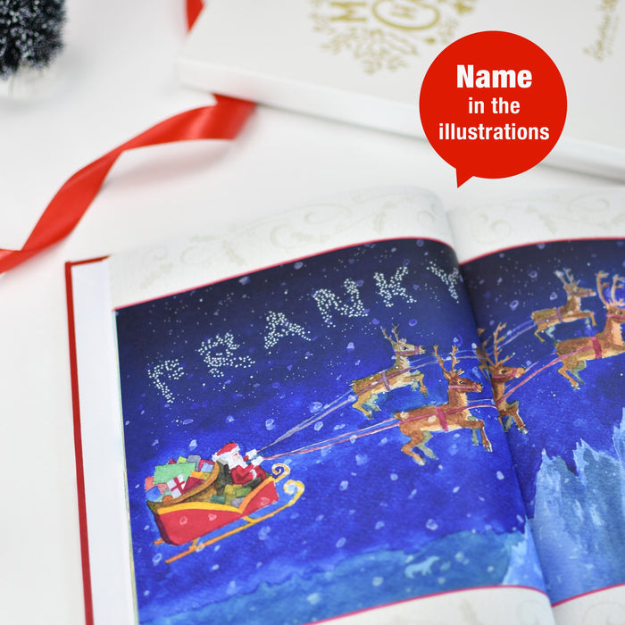 Personalised Christmas Story Collection Book