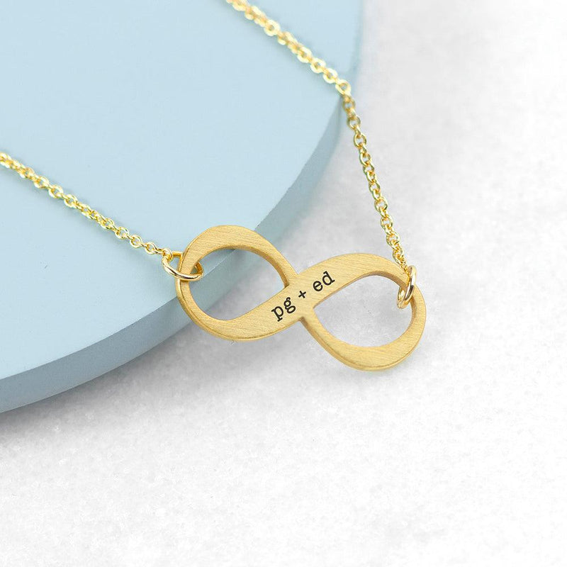 Personalised Infinity Necklace