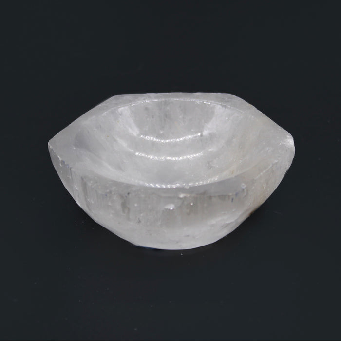 Selenite Hexagon Bowl - Multiple sizes