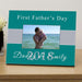 Personalised First Fathers Day Photo Frame