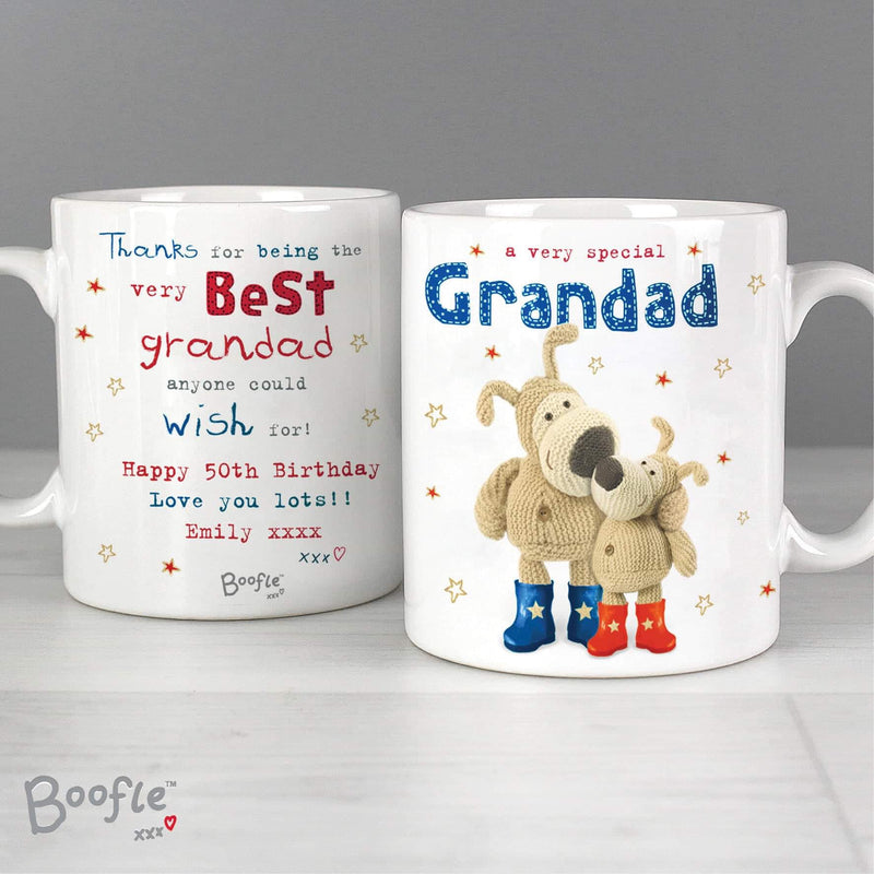 Personalised Boofle Special Grandad Mug - Myhappymoments.co.uk