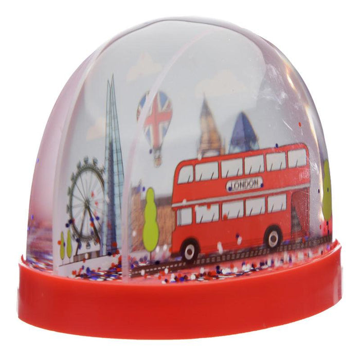 London Icons Large Glitter Snow Storm Globe
