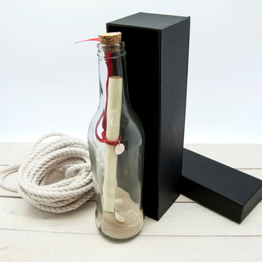 Personalised Luxury Message In A Bottle - Myhappymoments.co.uk