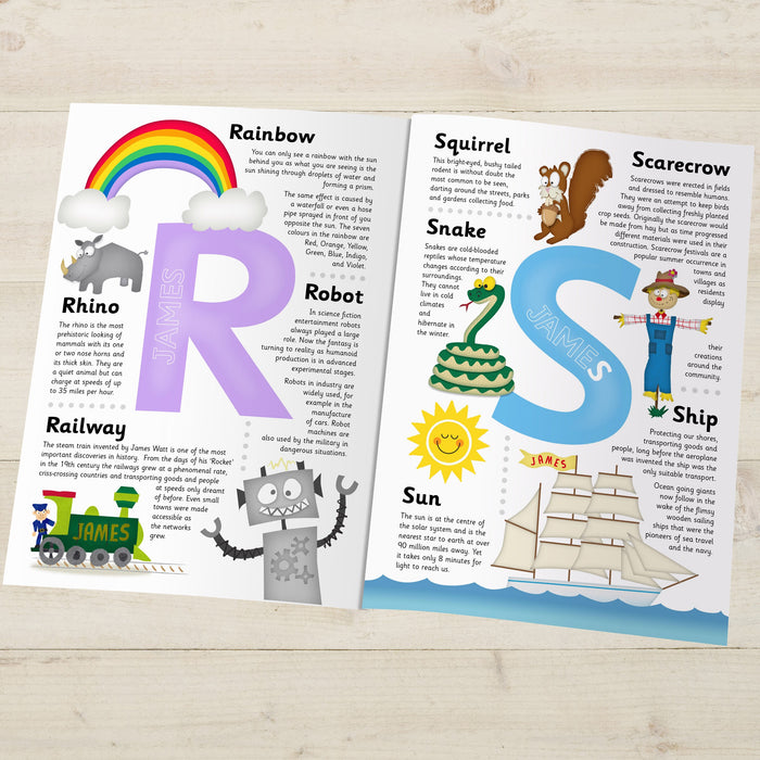 Personalised My Encyclopedia Book - Myhappymoments.co.uk