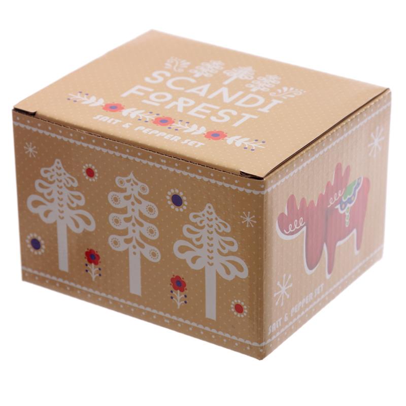 Scandi Moose Salt and Pepper Set