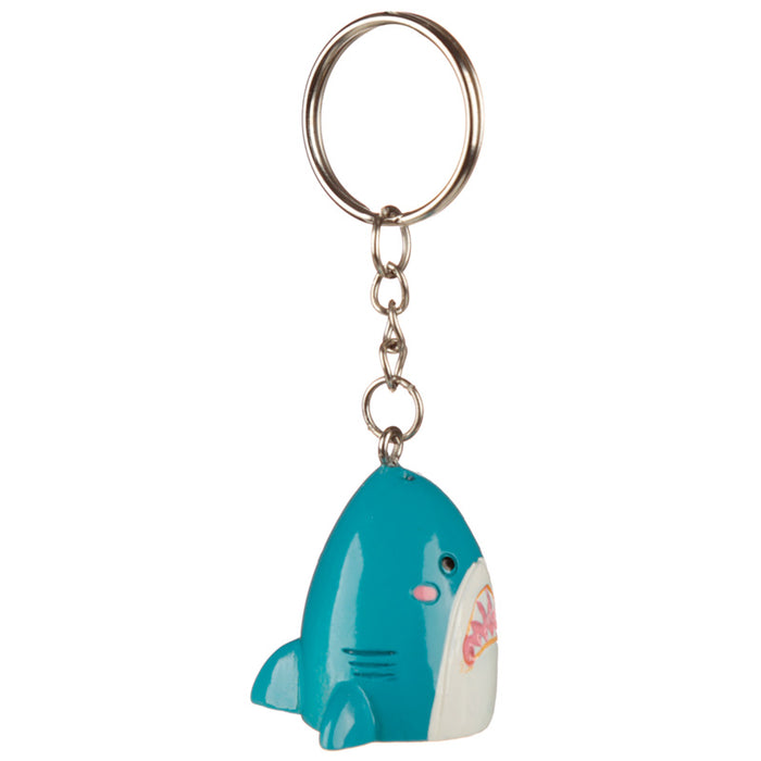 Shark Cafe Shark Head Keyring - Myhappymoments.co.uk