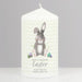 Personalised Easter Bunny Pillar Candle - Myhappymoments.co.uk