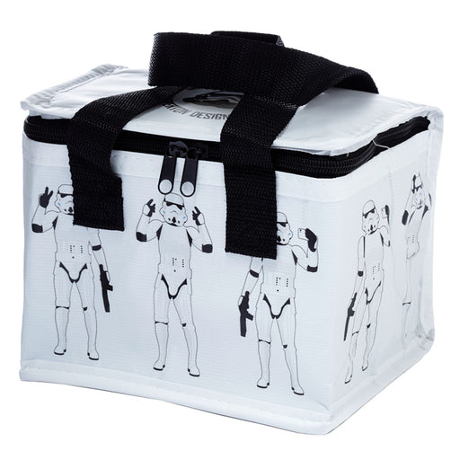 Stormtrooper White RPET Recycled Plastic Bottles Reusable Lunch Cool Bag