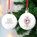 Personalised Baby’s 1st Christmas Mouse Bauble