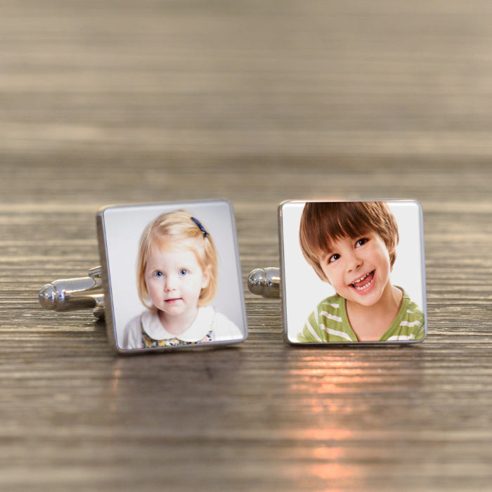 Personalised Photo Upload Cufflinks