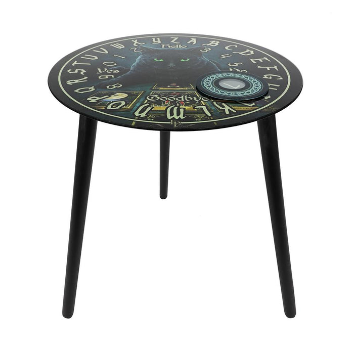 The Reader Glass Spirit Board Table by Lisa Parker