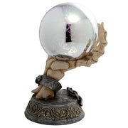 Skeleton Hand LED Metallic Orb