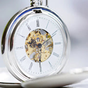 Personalised Dual Opening Pocket Watch