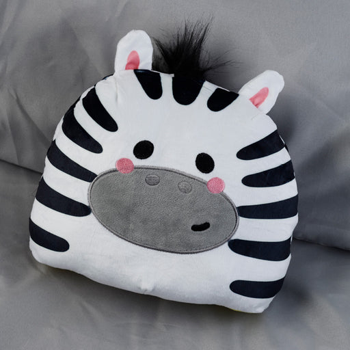 Squidglys Rori the Lion and Bali the Zebra Reversible Adoramals Plush Toy