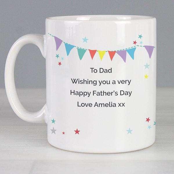 Personalised 1st Father's Day Daddy Bear Mug - Myhappymoments.co.uk