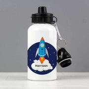 Personalised Kids Rocket Water Bottle - Myhappymoments.co.uk