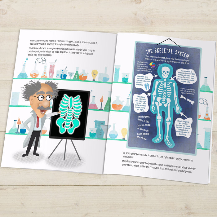 Personalised How Your Body Works Book