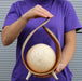 Natural Coconut Lamp - Natural Wrapover