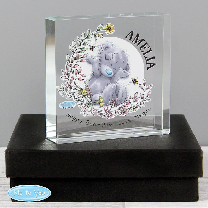 Personalised Me to You Bees Large Crystal Token