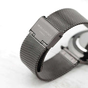Engraved Men's Metallic Charcoal Grey Mr Beaumont Watch - Myhappymoments.co.uk