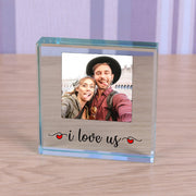 I Love Us Photo Gift Plaque