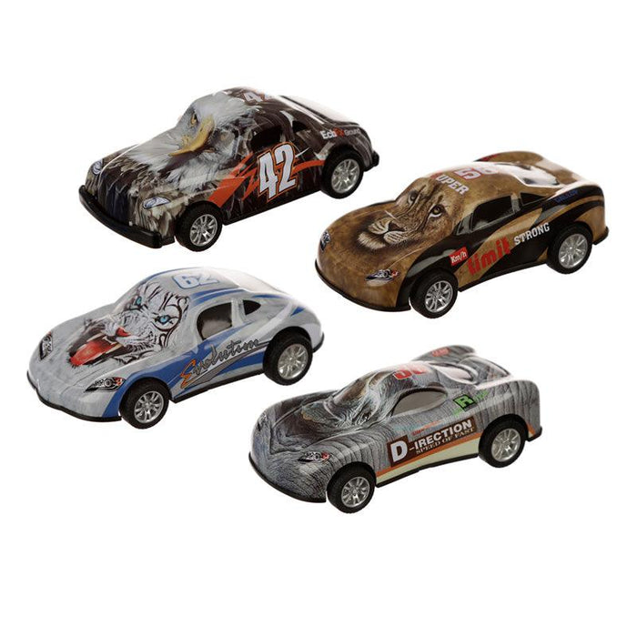 Pull Back Die Cast Animal Cars