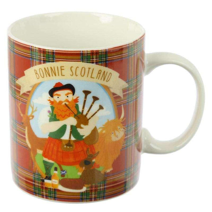 Scottish Piper Mug - Myhappymoments.co.uk