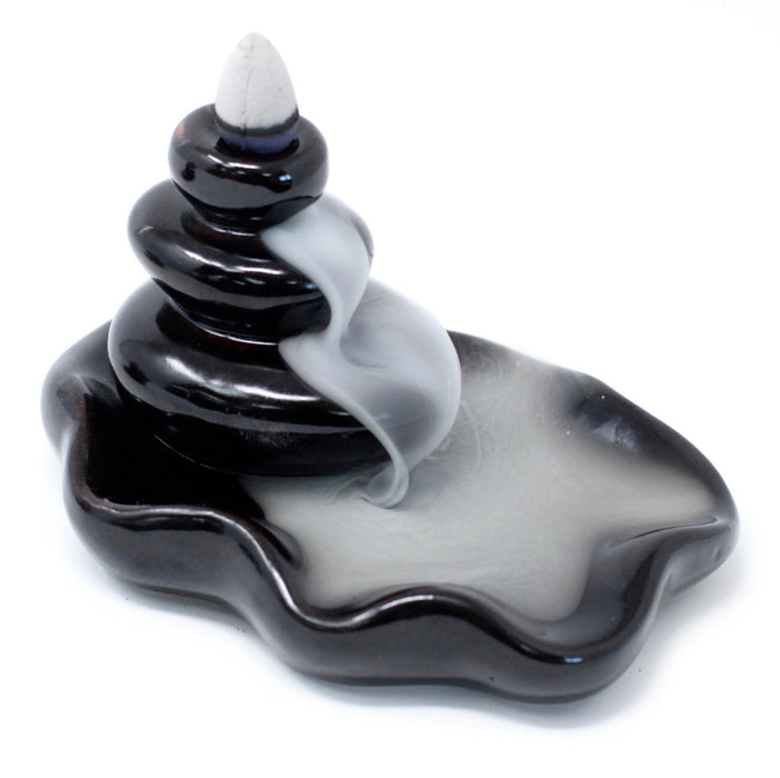 Pebbles Backflow Incense Burner