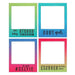 Set Of Four Motivational Magnetic Picture Frames - Myhappymoments.co.uk