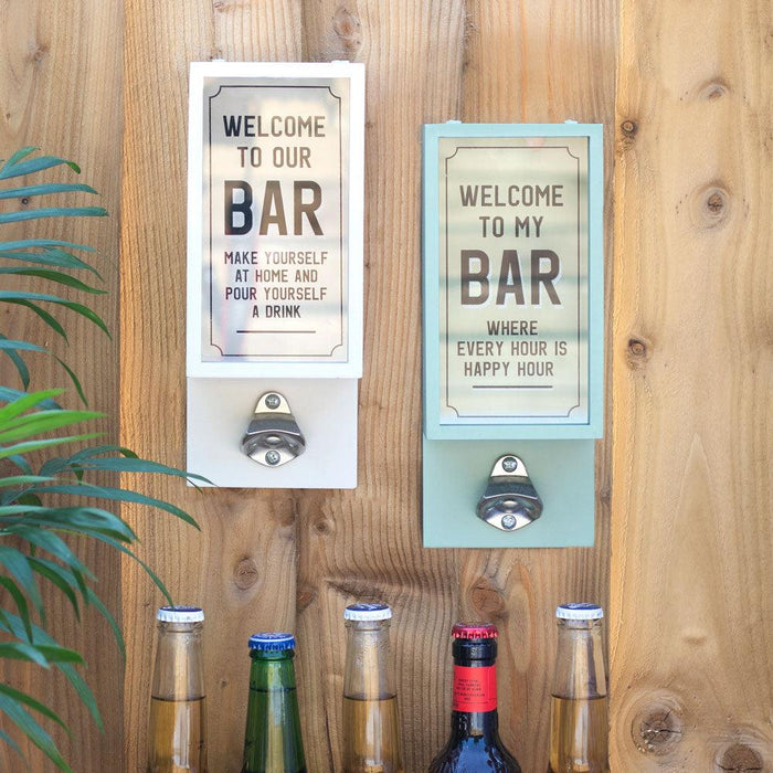Garden Bar Bottle Opener Plaque