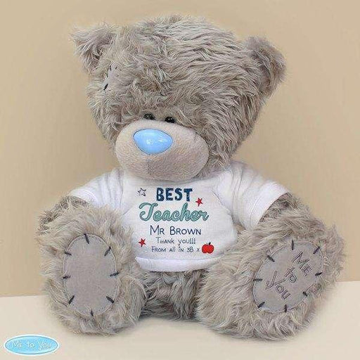 Personalised Best Teacher Me to You Bear - Myhappymoments.co.uk