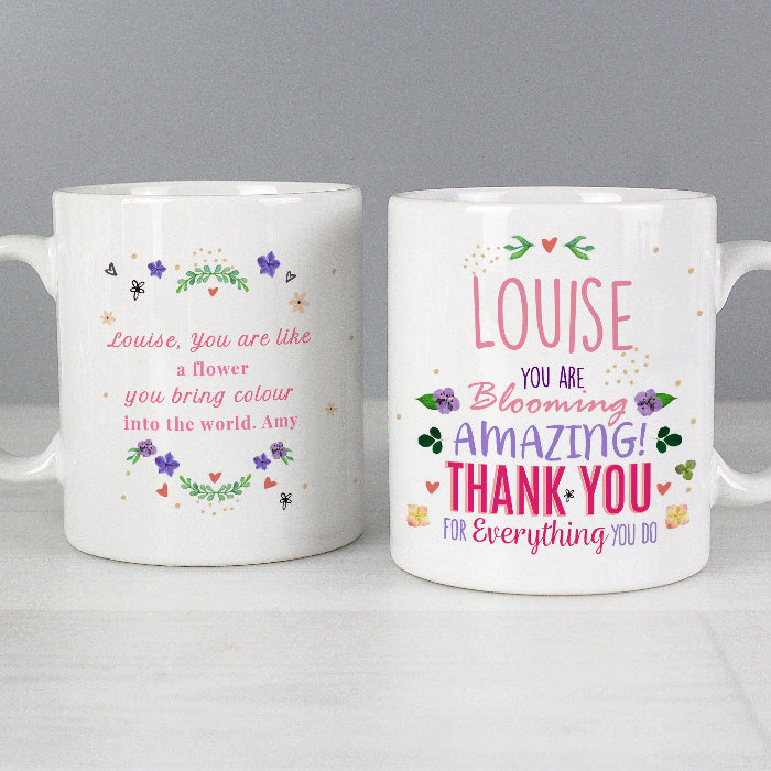 Personalised You Are Blooming Amazing Mug | Mother’s Day Gift