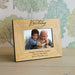 Personalised Happy Birthday Photo Frame Oak Wood - Myhappymoments.co.uk
