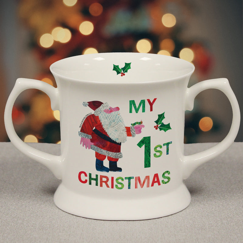 Personalised Very Hungry Caterpillar My 1st Christmas Loving Cup