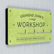 Personalised Workshop Hooks - Myhappymoments.co.uk