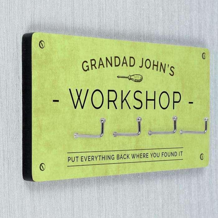Personalised Workshop Hooks - Myhappymoments.co.uk