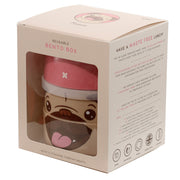 Mopps Pug Stacked Round Bento Lunch Box