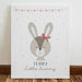Personalised Little Bunny Pink Canvas - Myhappymoments.co.uk