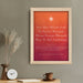 Personalised Diwali Gayatri Mantra Sunrise Framed Print