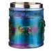 Rainbow Dragon Decorative Metallic Tankard