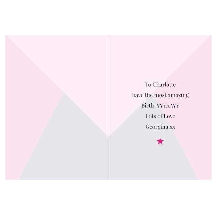 Personalised #Bestie Card - Myhappymoments.co.uk