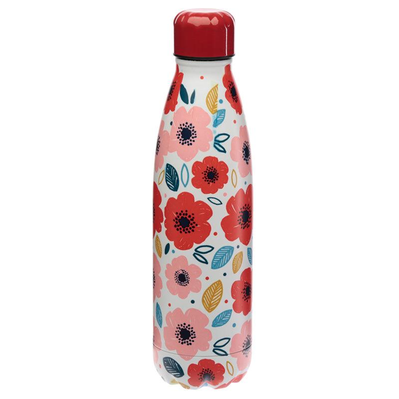 Poppy Fields Stainless Steel Insulated Drinks Bottle