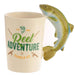 Reel Adventure Leaping Fish 3D Handle Coffee Mug Cup - Myhappymoments.co.uk