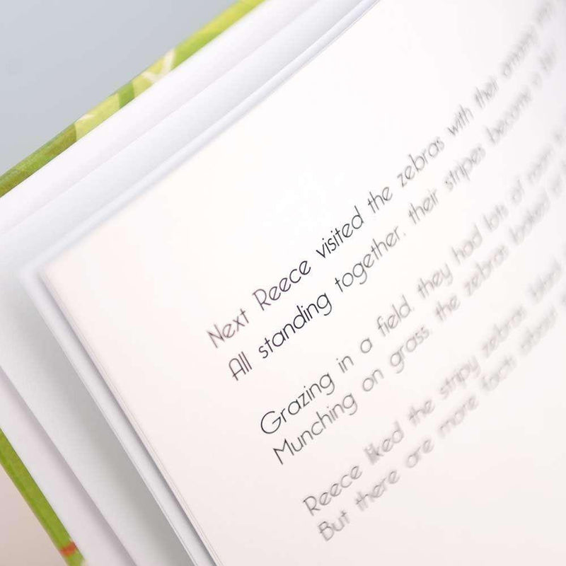 Personalised Your Day at the Zoo Book - Myhappymoments.co.uk