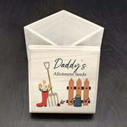 Personalised Gardener's Wooden Allotment Seed Box