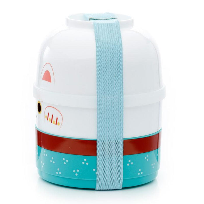 Maneki Neko Lucky Cat Stacked Round Bento Lunch Box