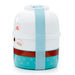 Maneki Neko Lucky Cat Stacked Round Bento Lunch Box