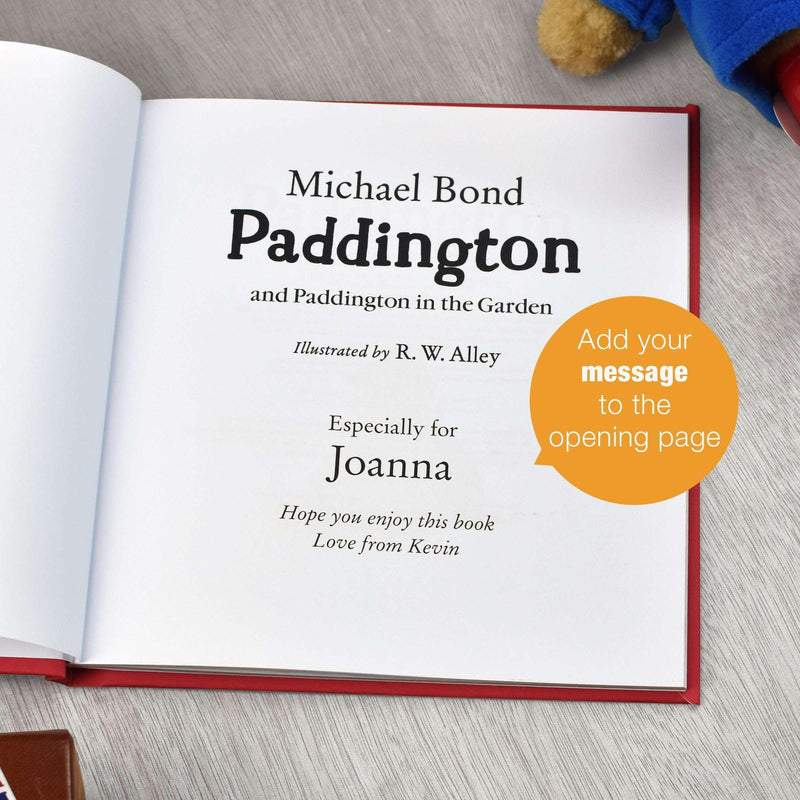 Personalised Paddington Bear Story Book - Myhappymoments.co.uk